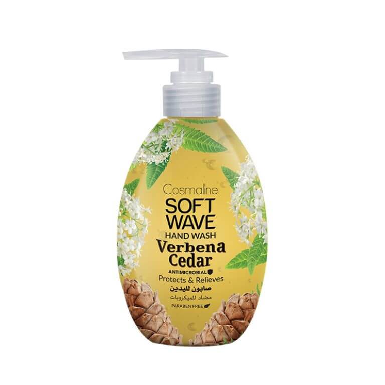 Soft Wave Liquid Soap Verbena Cedar 550 ml - Medaid