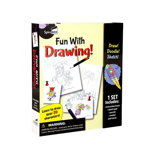 SpiceBox Fun With Drawing Art Set - Medaid International