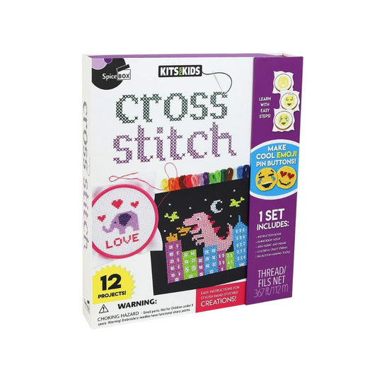 SpiceBox Cross Stitch Craft Kit - Medaid International