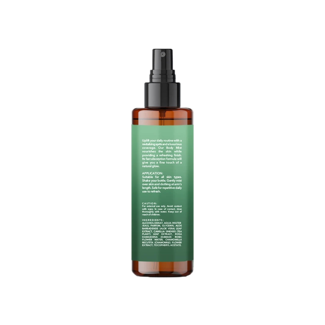 Body Mist Green Tea & Lemongrass - Medaid