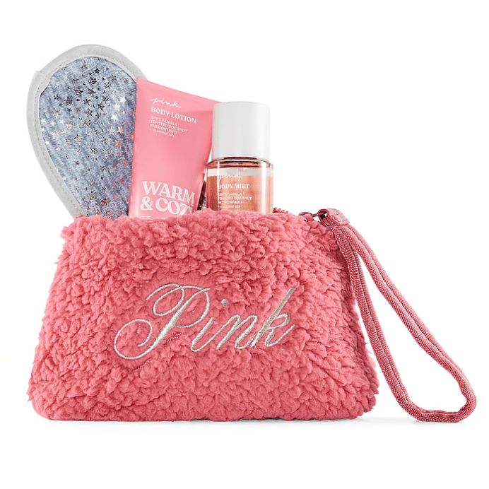 Victorias secret warm cozy fleece fragrance beauty gift set - Medaid