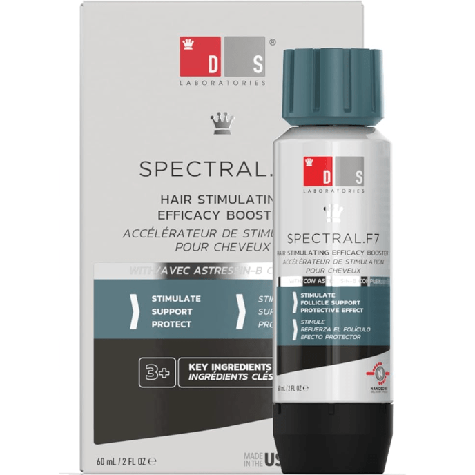 DS Laboratories Spectral.F7 Hair Stimulating Efficacy Booster - Hair Growth Serum, Hair Loss Treatments for Women & Men, Hair Thickening Products for Women, Scalp Treatment for Hair Growth for Men, Hair Growth Products - Medaid International