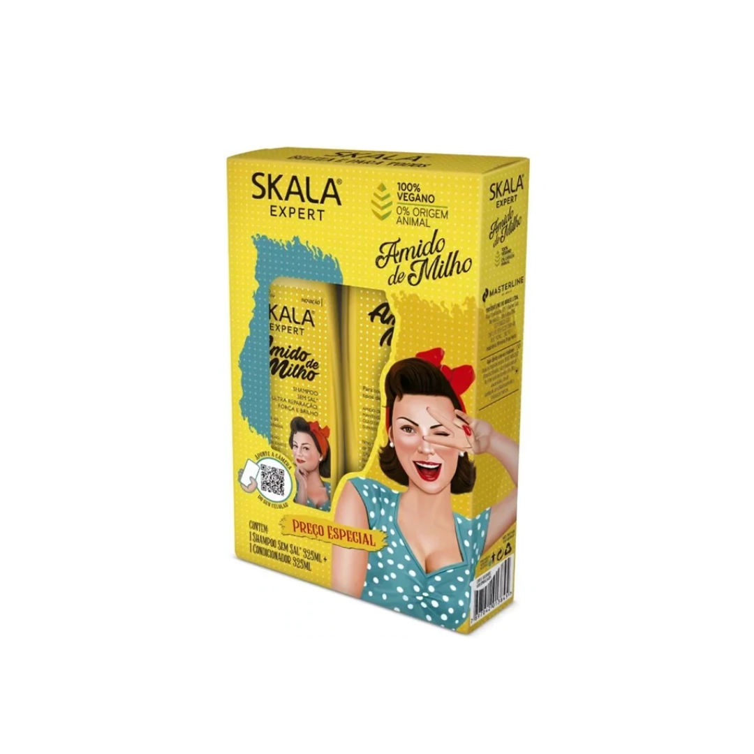 Skala Expert Corn Starch Shampoo & Conditioner Kit - Medaid