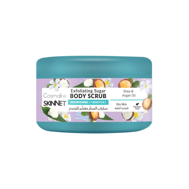 SKINNET Sugar Scrub Nourishing Jar 250ml - Medaid