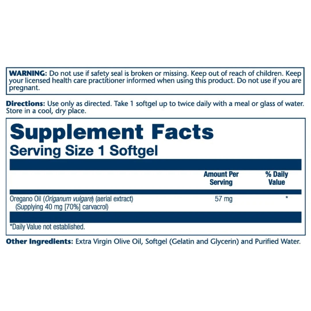 Oregano Oil 57mg - Medaid