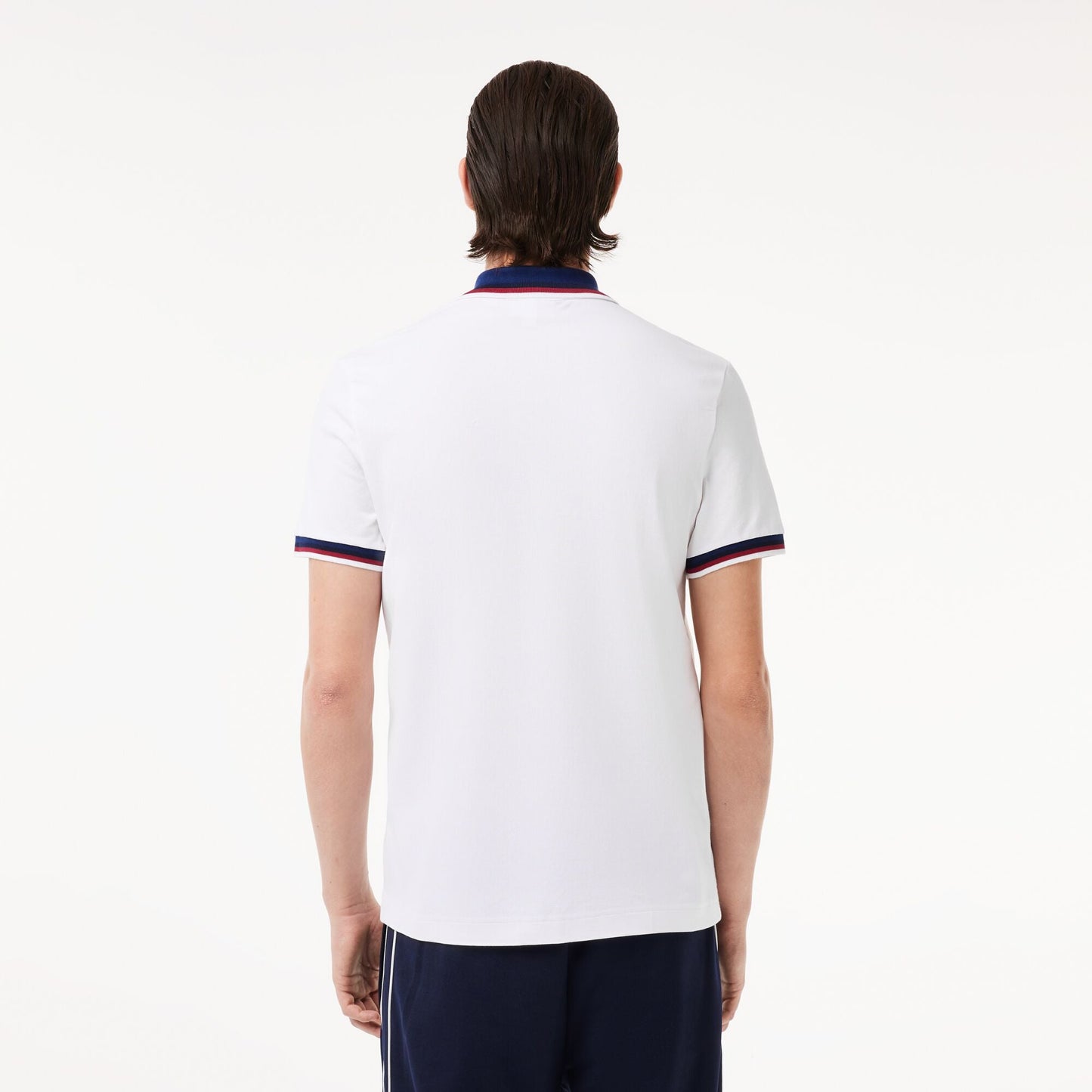 Regular Fit Stretch Cotton Piqué Contrast Collar Polo Shirt - PH3461 - Medaid International