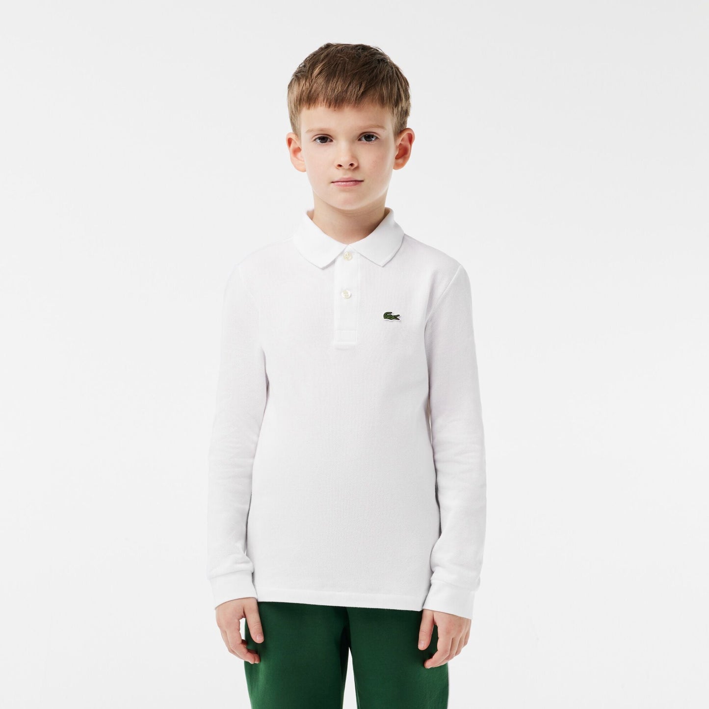 Kids' Lacoste Regular Fit Petit Piqué Polo Shirt - PJ8915 - Medaid International
