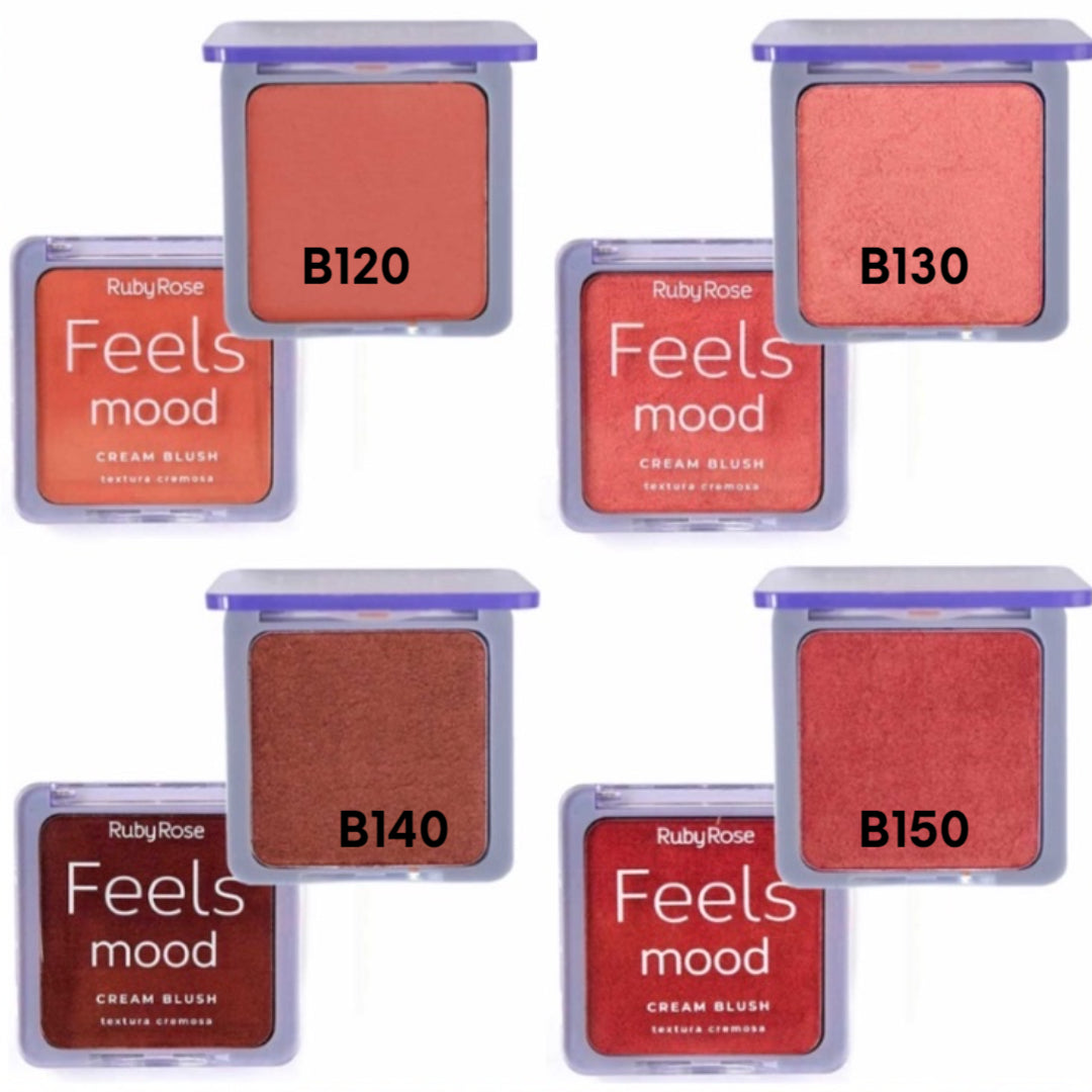-35% Ruby rose feels mood-cream blush hb-6118 - Medaid
