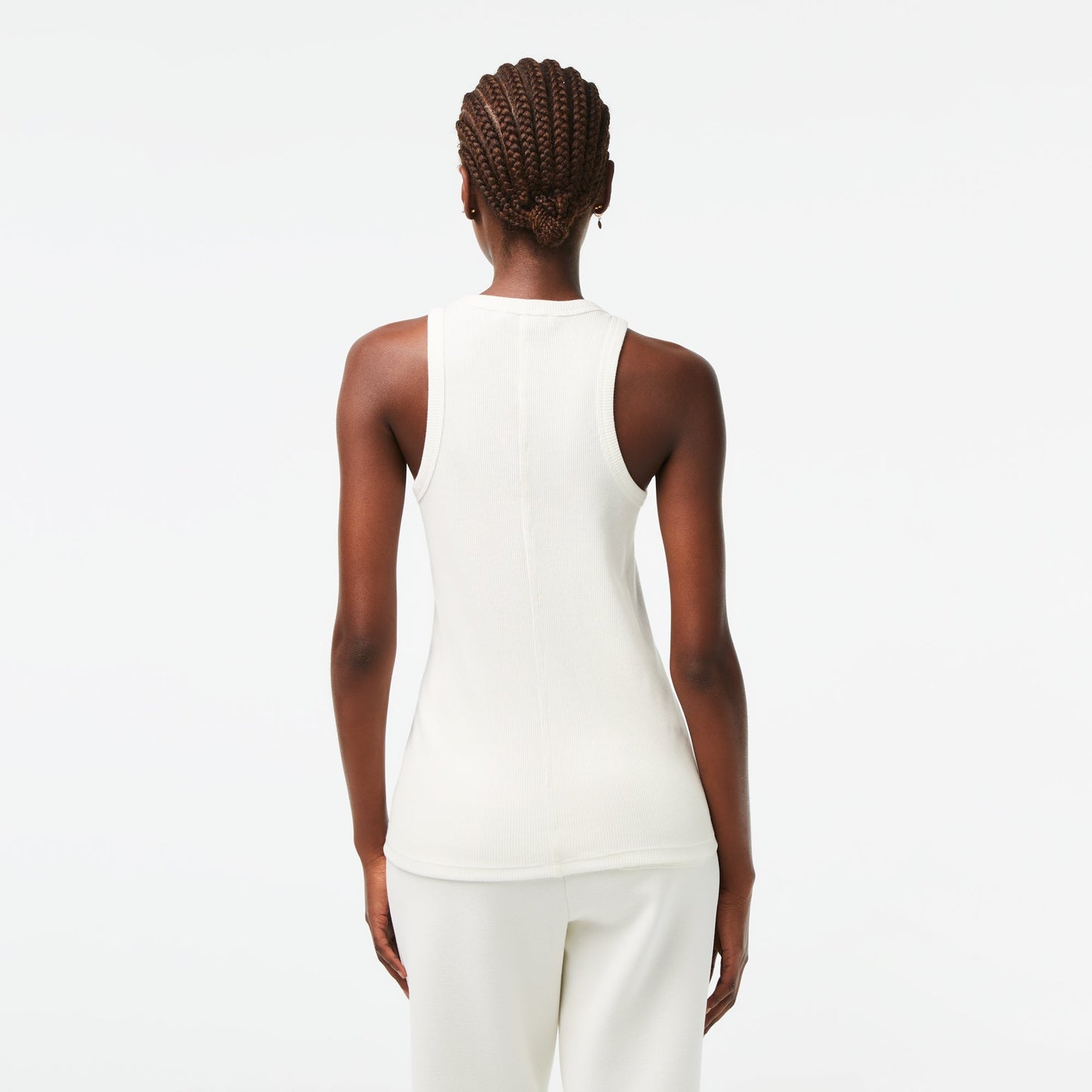 Women’s Lacoste Slim Fit Organic Cotton Tank Top - TF5388 - Medaid International