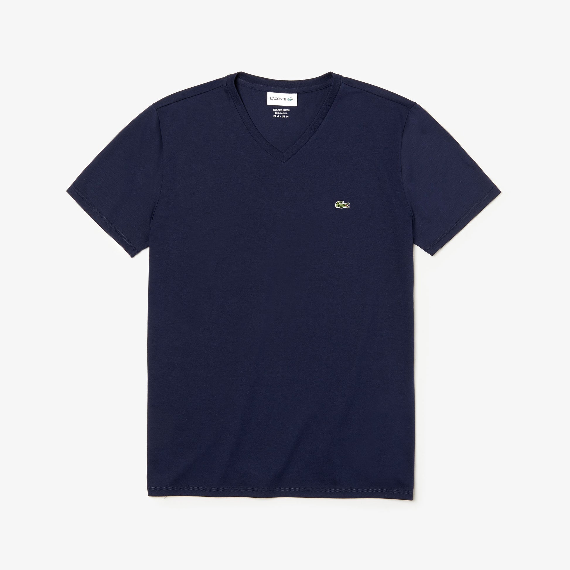 Men's V-neck Pima Cotton Jersey T-shirt - TH6710 - Medaid International