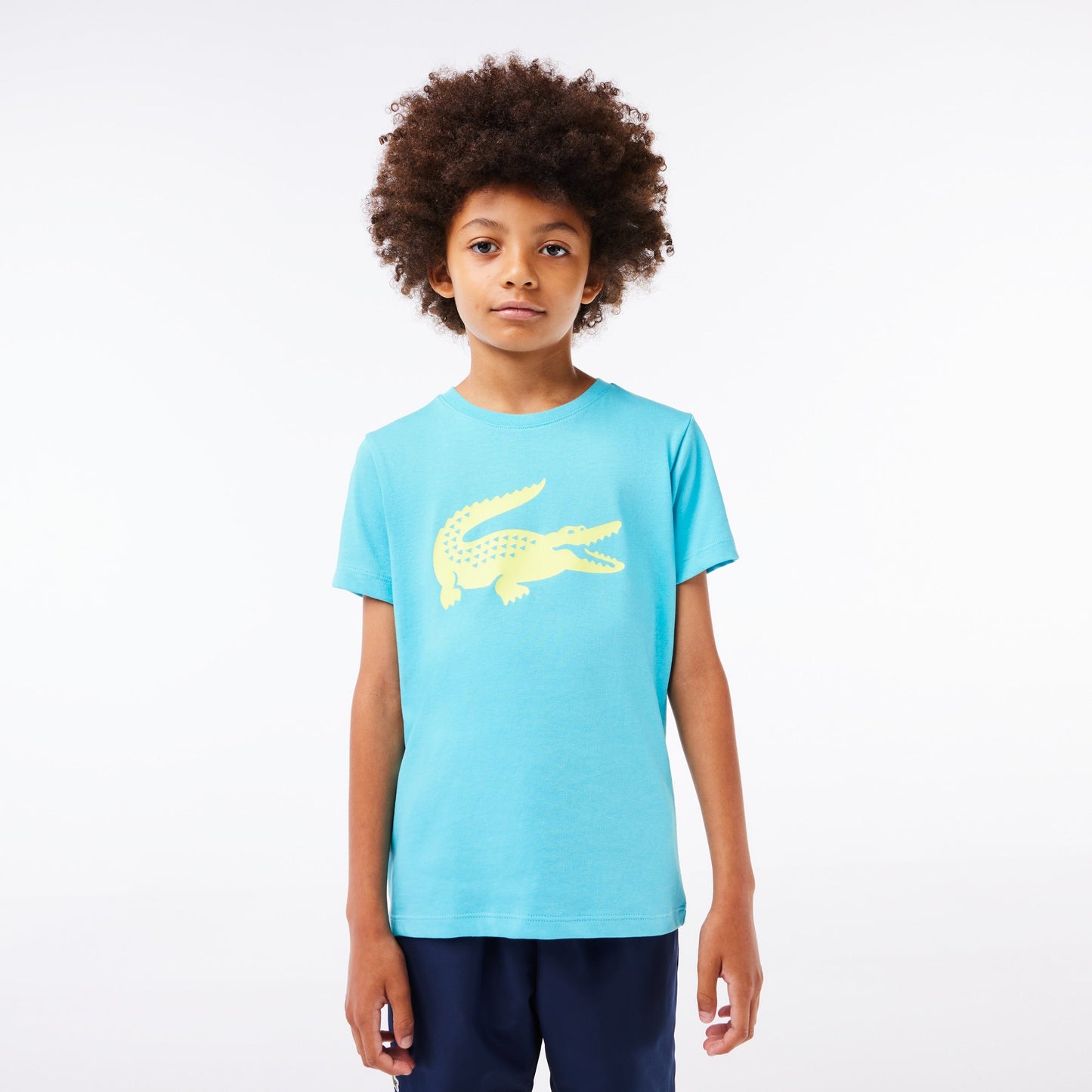 Kids' Lacoste SPORT Tennis Technical Jersey Oversized Croc T-shirt - Medaid International