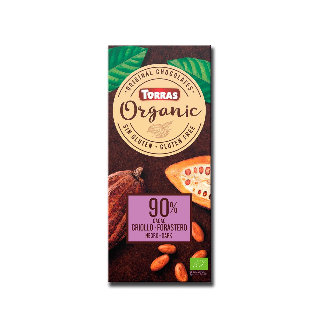 Organic Dark Chocolate 90% Cacao
