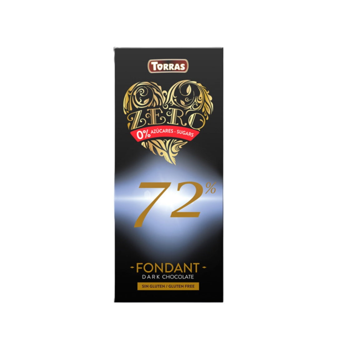 ZERO Sugar Free Dark Chocolate 72% Cacao