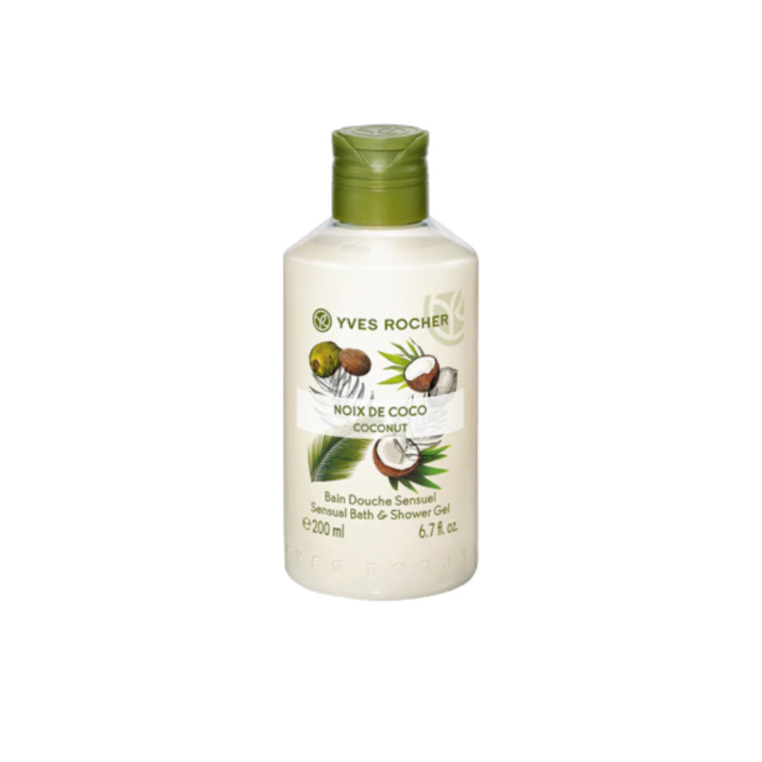 Yves Rocher Bath & Shower Gel - Coconut - Medaid