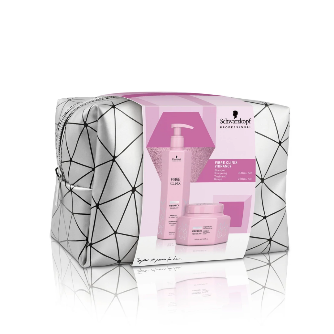 Schwarzkopf Professional Fibre Clinix Gift Vibrancy Set - Medaid
