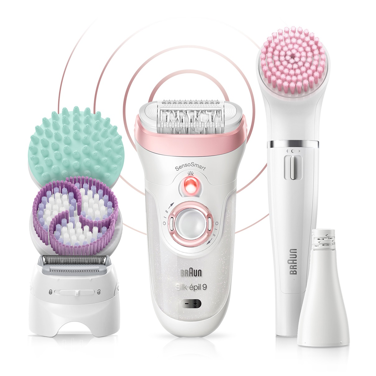 Braun Wet & Dry Silk-Epilator Beauty Set 9 9/985 BS - Medaid