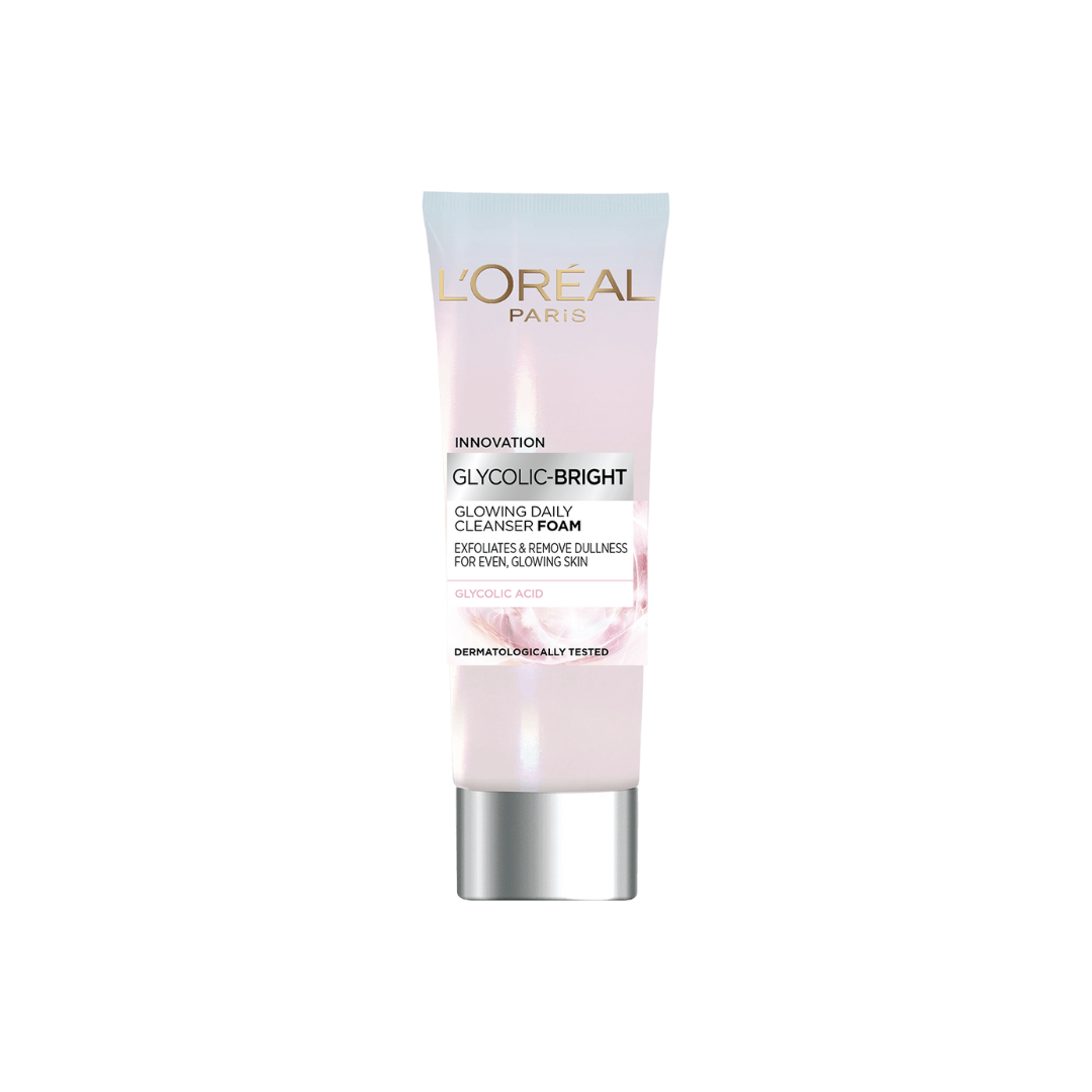 L’Oréal Paris Glycolic Bright Instant Glowing Face Wash 100ml - Medaid