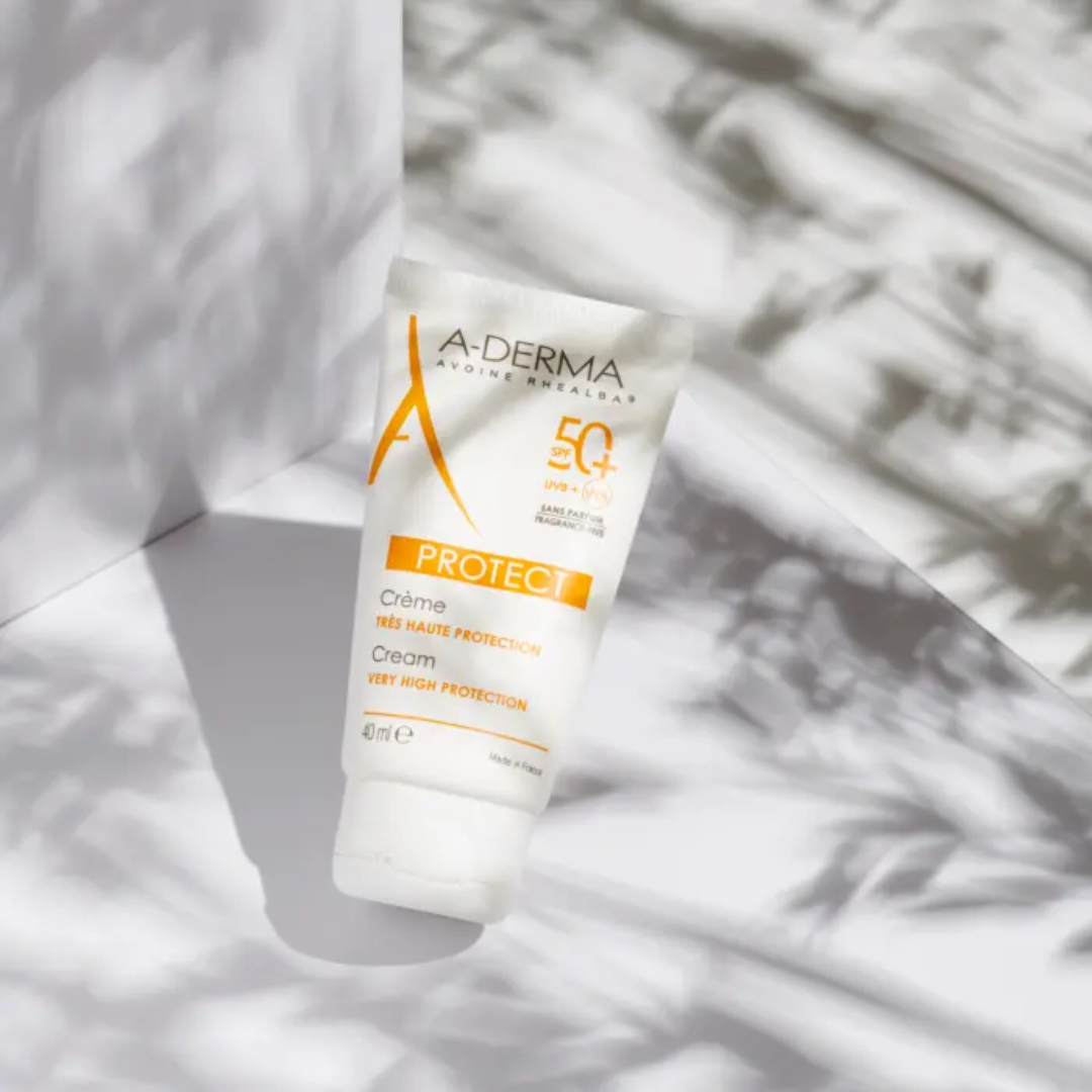 A-Derma Protect SPF 50+ Cream Fragrance Free 40ml - Medaid