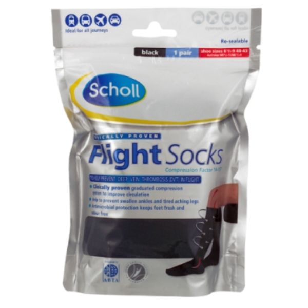 Scholl - Flight Socks Shoe Sizes 40-43 - Medaid