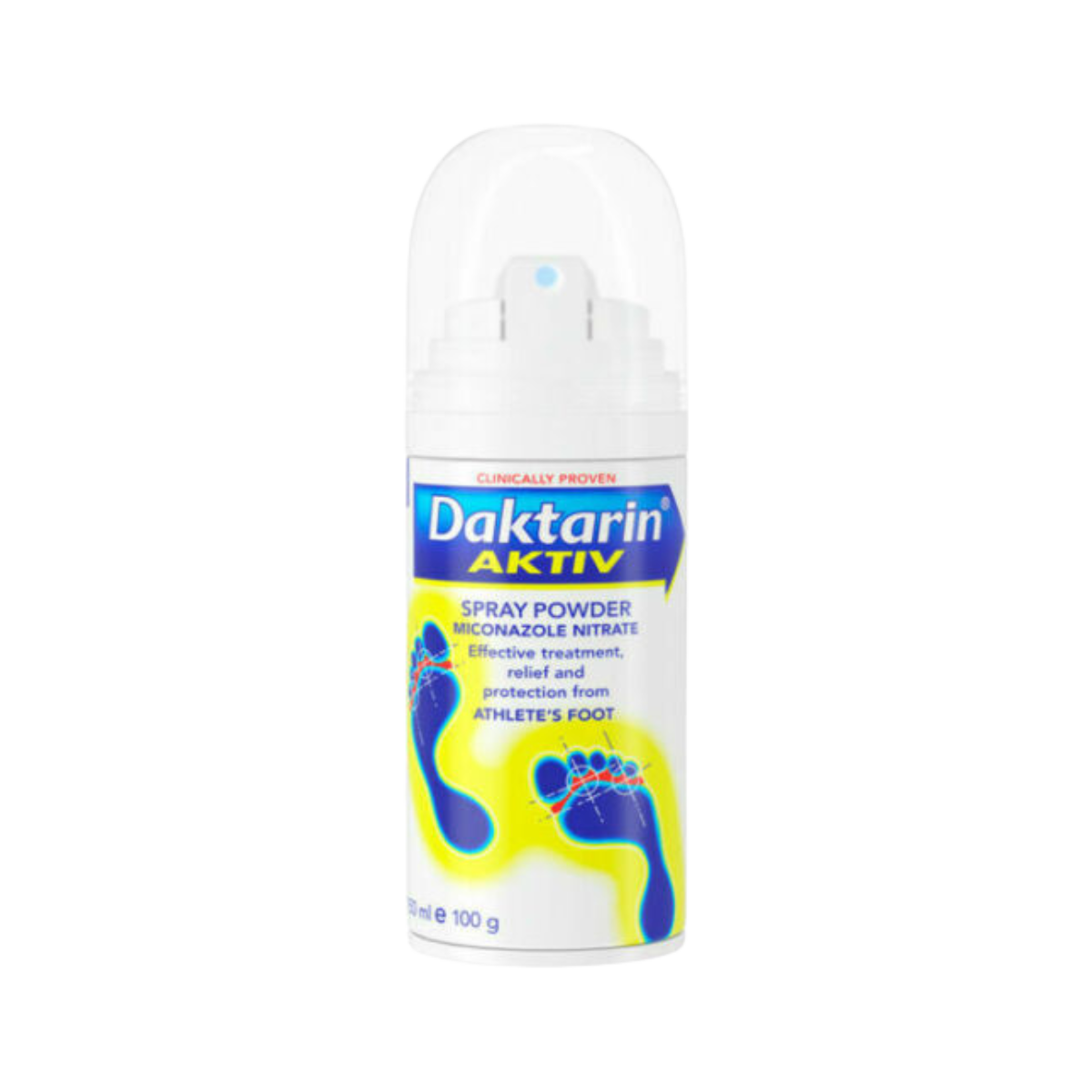 Daktarin - Aktiv Spray Powder 100g - Medaid