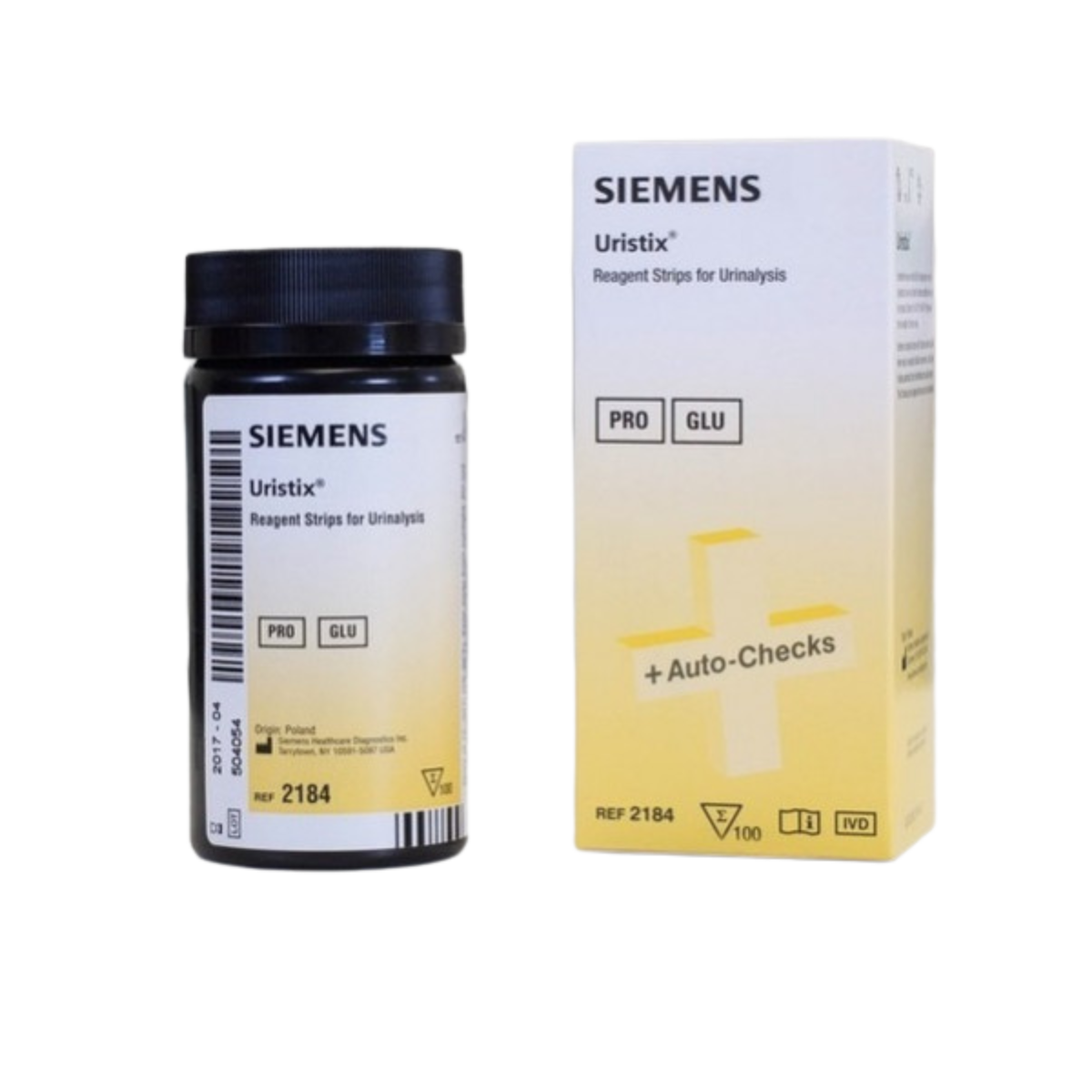 Siemens - Uristix Urinalysis Test Strips - Medaid