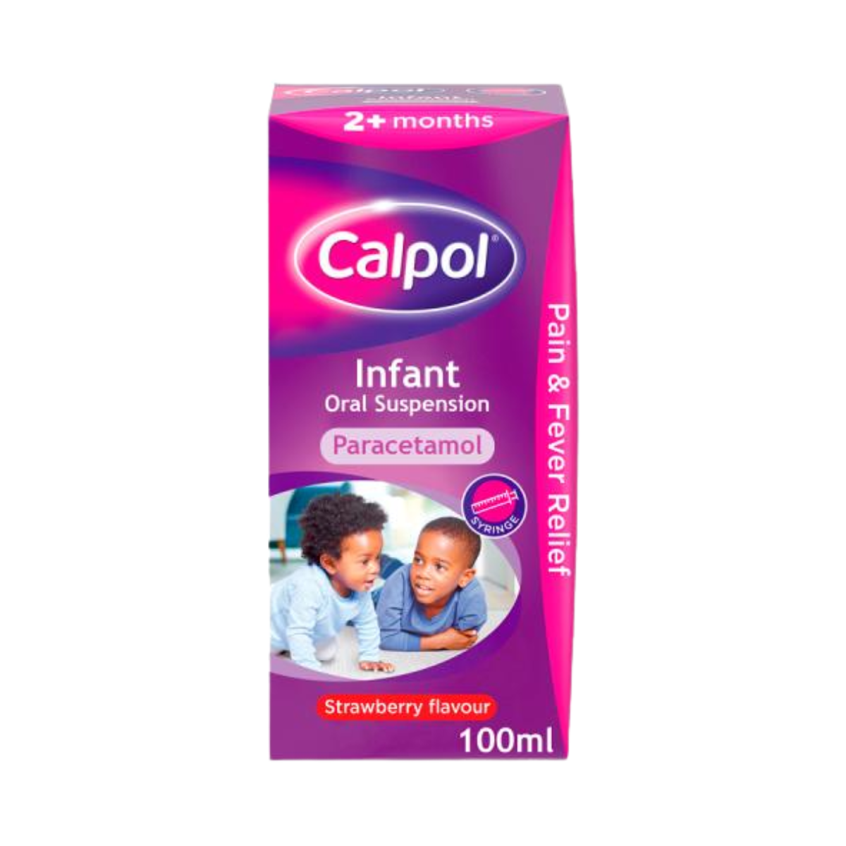 Calpol - Infant Suspension Strawberry Flavour 100ml - Medaid