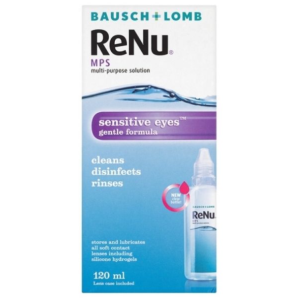 Renu - Bausch & Lomb Mps 120ml - Medaid