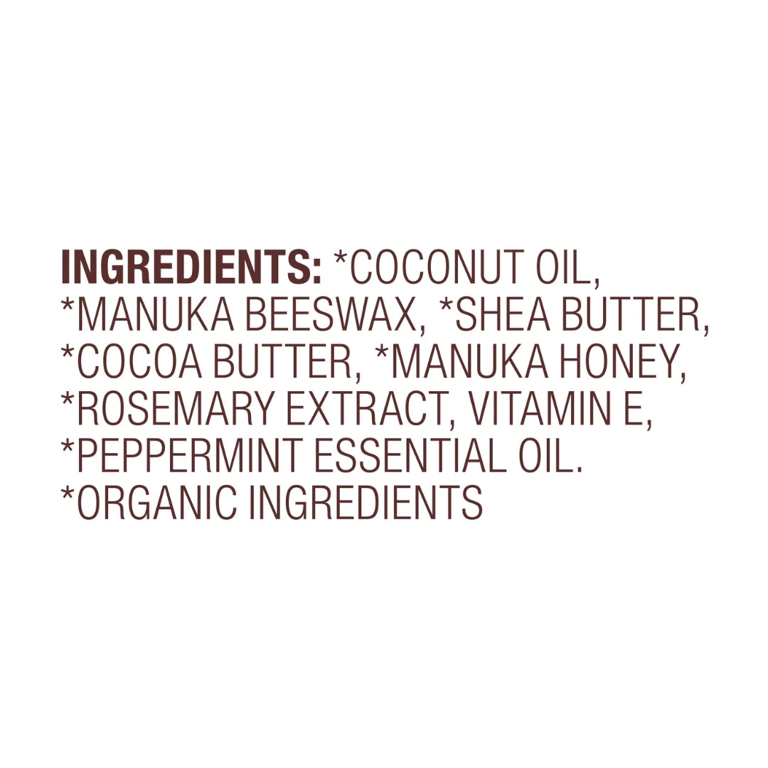 Organic Manuka Lip Balm Peppermint - Medaid