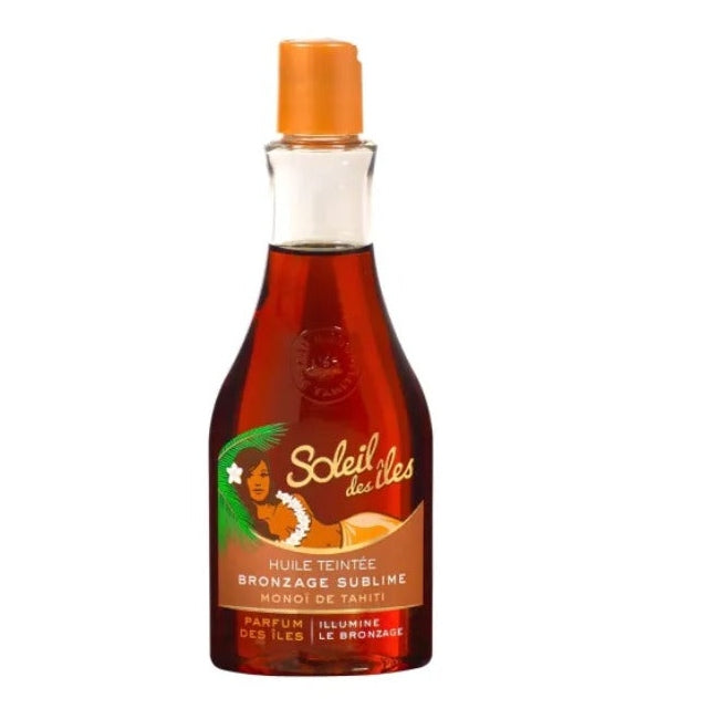 Soleil Des Îles Huile Teintee Bronzage Sublime Parfum Des Îles - 150 ml - Medaid