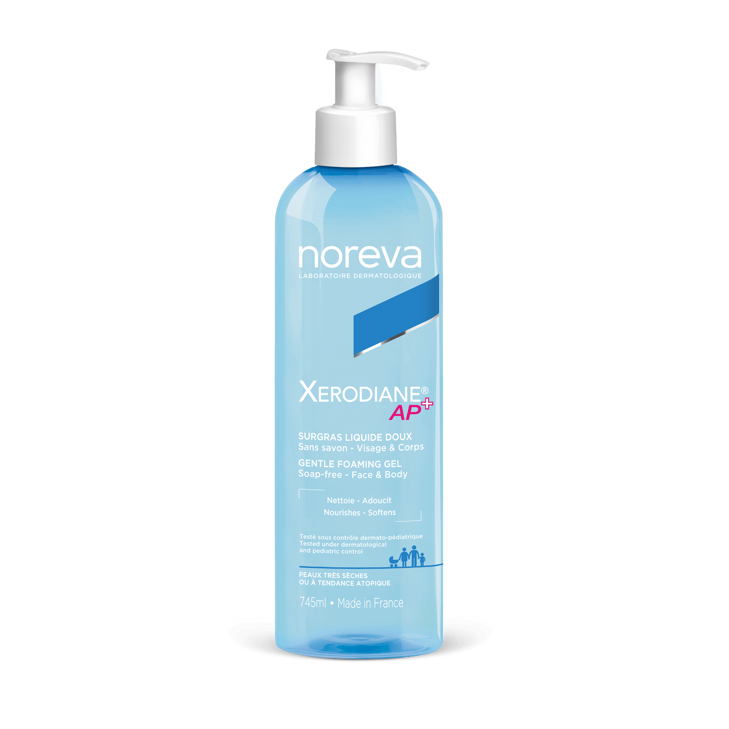 Noreva Xerodiane AP+ Gentle Foaming Gel - 745 ml - Medaid