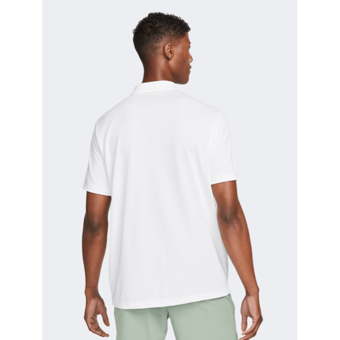 Nike Court Dri-Fit Men Tennis Polo Short Sleeve White - Medaid