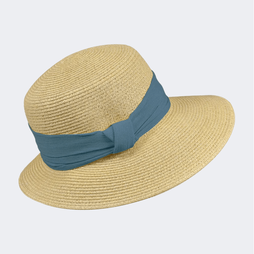 Stamion Japanese Women Beach Hat Natural/Jean - Medaid