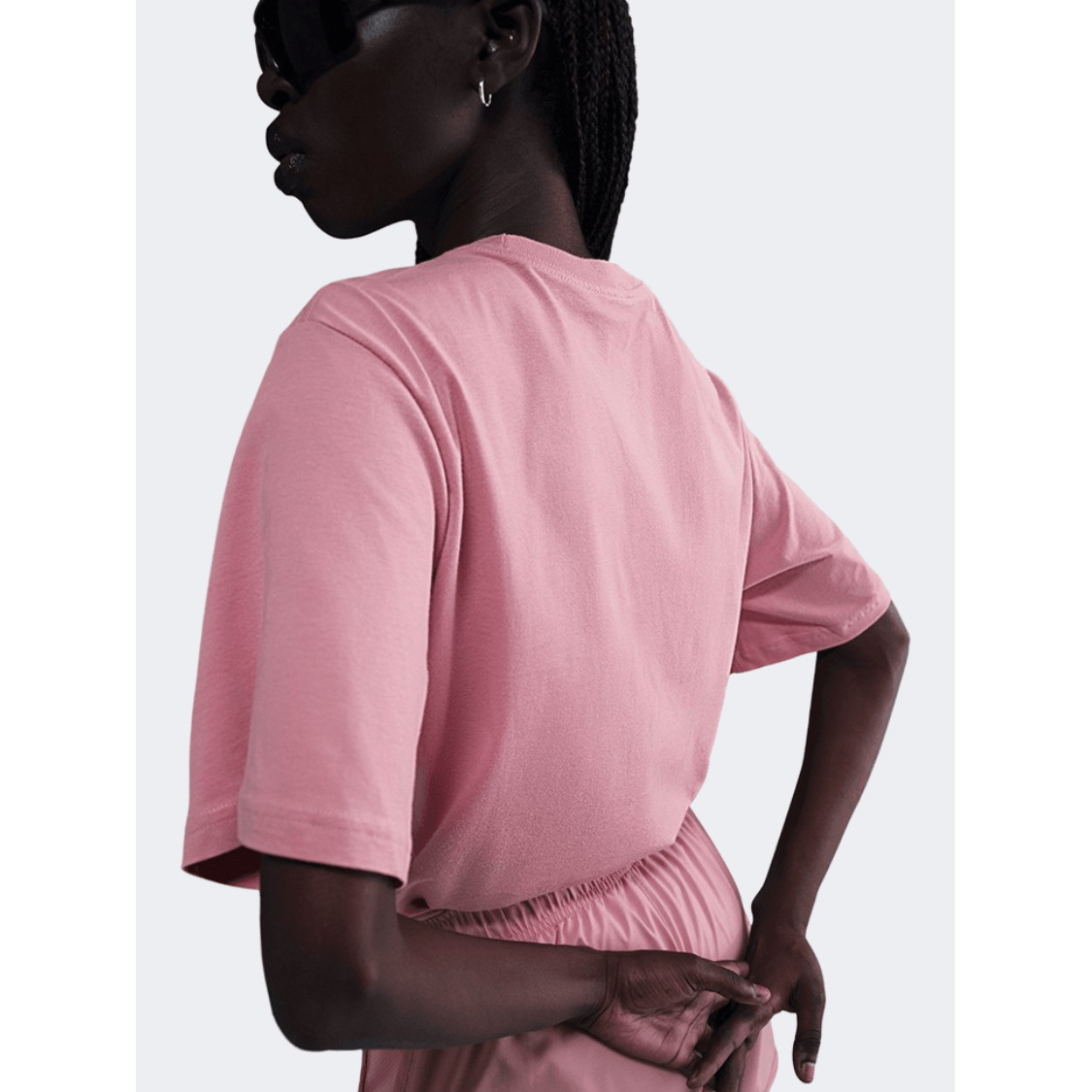 Nike Sportswear Essential Lbr Women Lifestyle T-Shirt Elemental Pink - Medaid