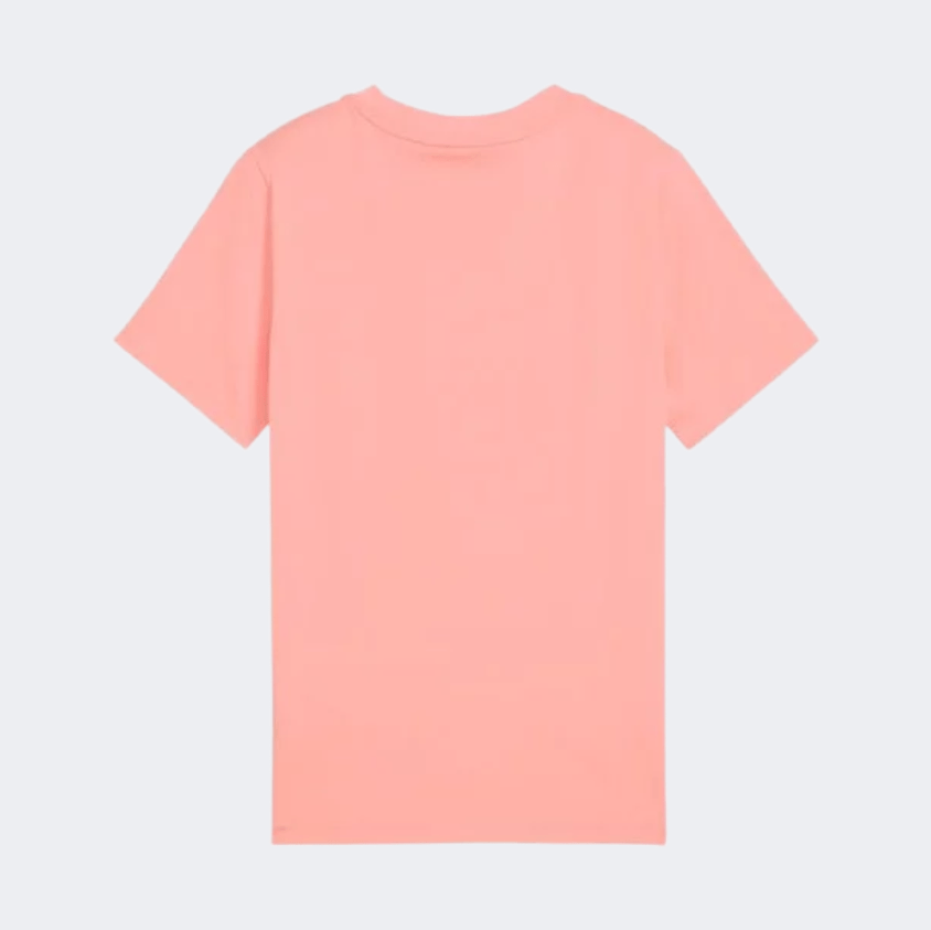 Puma Flamingo Love Girls Lifestyle T-Shirt Pink Fruit - Medaid