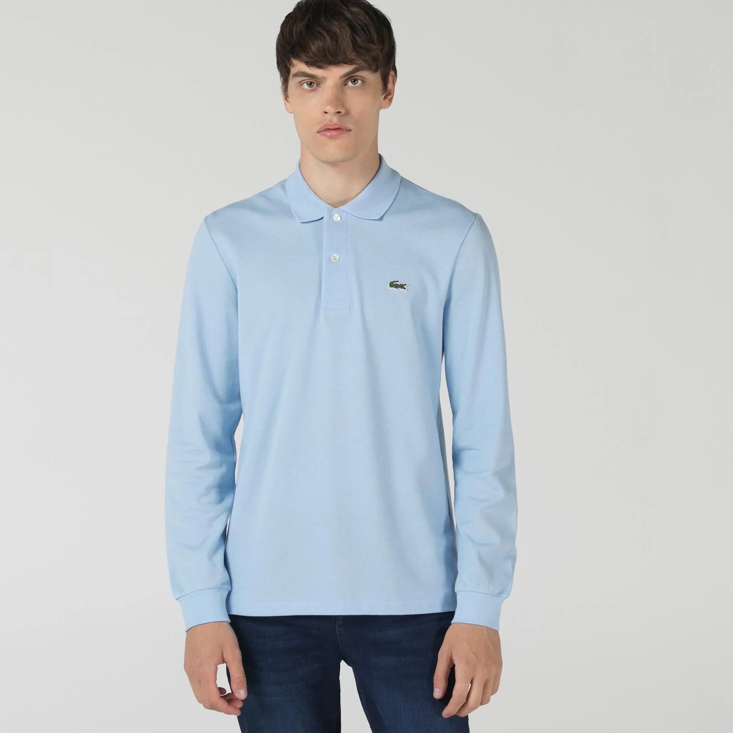Classic Fit Long Sleeved L.12.12 Polo Shirt - Medaid International