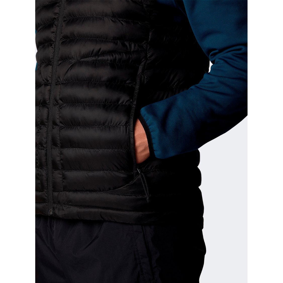 The North Face Huila Synthetic Men Hiking Vest Black/Asphalt Grey - Medaid