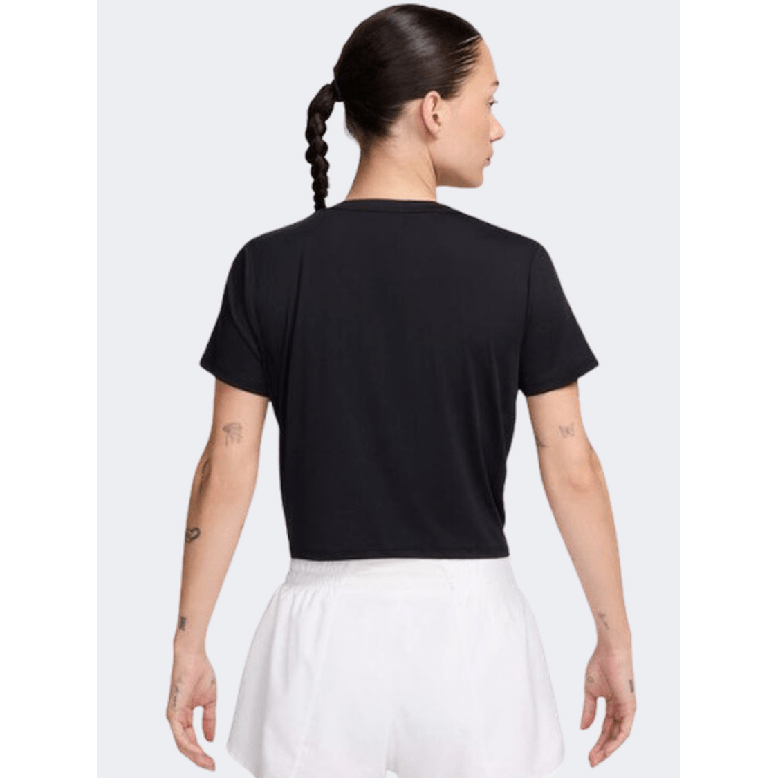 Nike One Classic Twist Women Training T-Shirt Black - Medaid