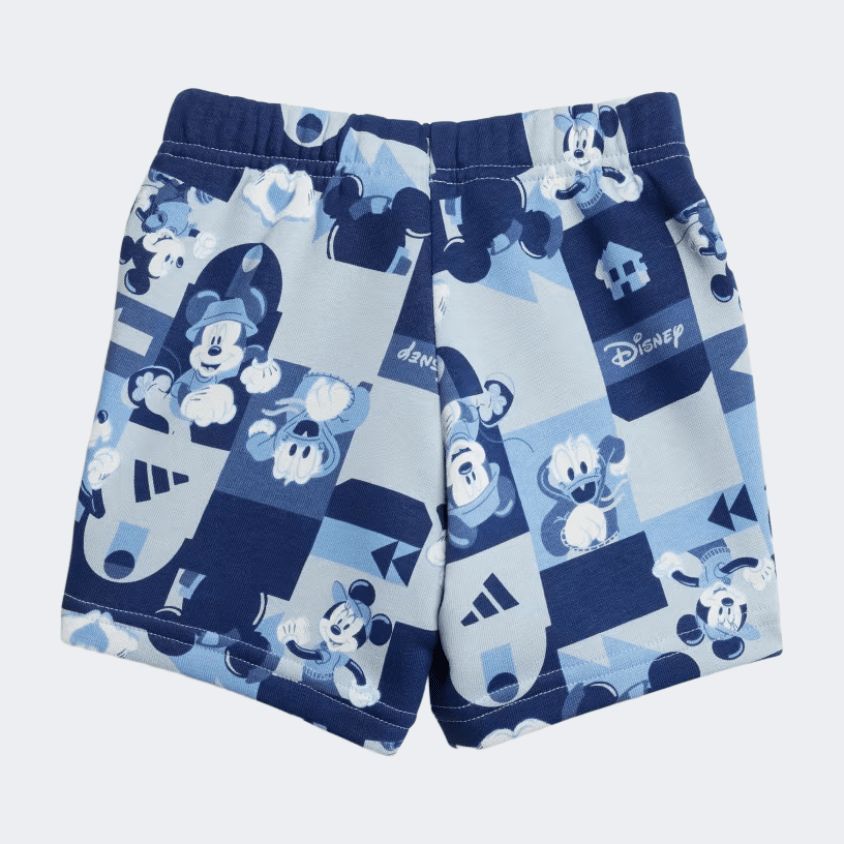 Adidas Disney Mickey Mouse Baby-Boys Sportswear Set Dark Blue/Yellow - Medaid