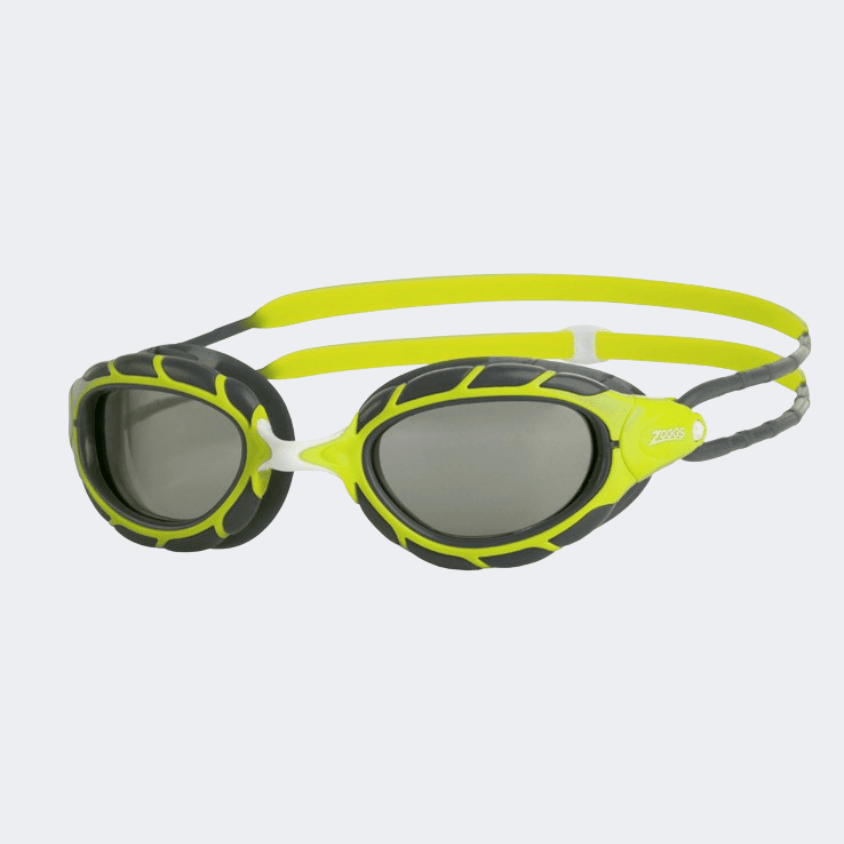 Zoggs Predator Kids Swim Goggles Lime/Grey/Tint - Medaid