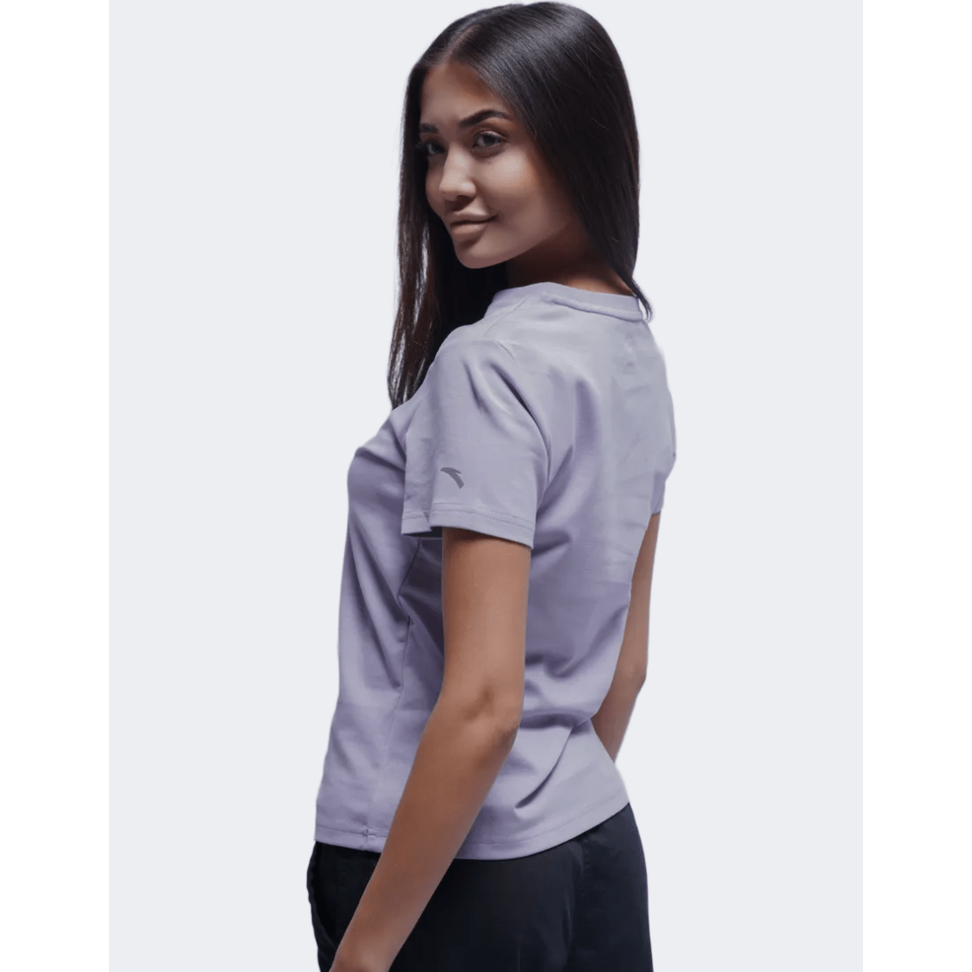 Anta Women Lifestyle T-Shirt Purple - Medaid International