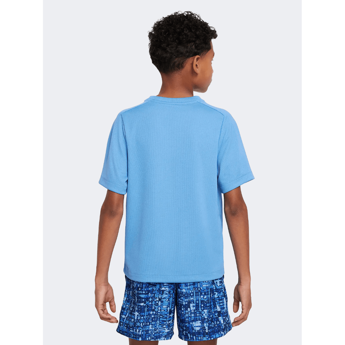 Nike Df Multi Boys Training T-Shirt Blue Beyond - Medaid