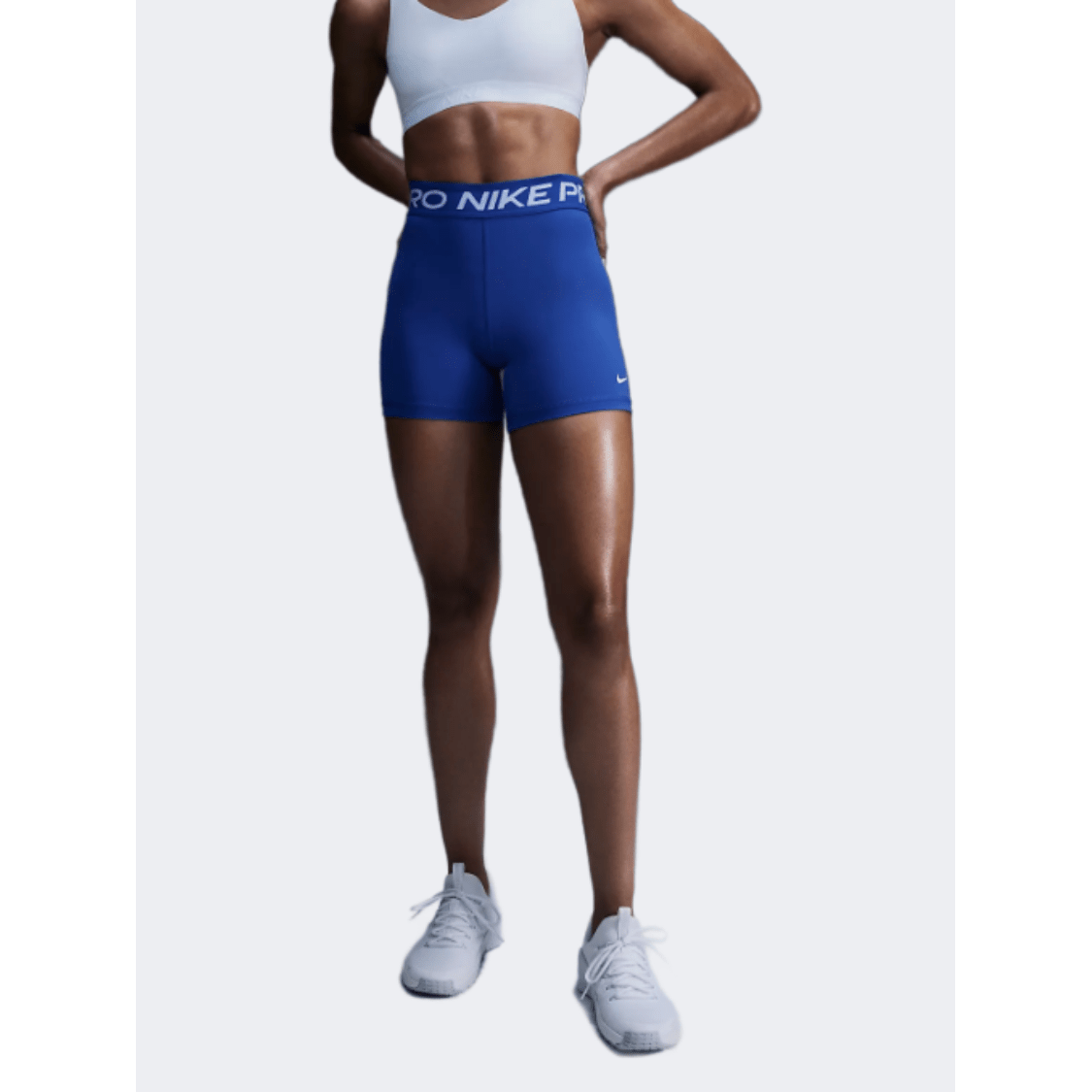 Nike Pro 365 Women Training Short Hyper Royal/White - Medaid