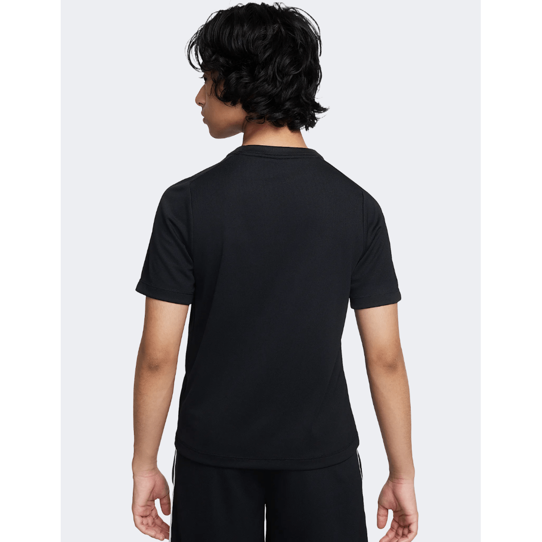 Nike Multi Boys Training T-Shirt Black - Medaid