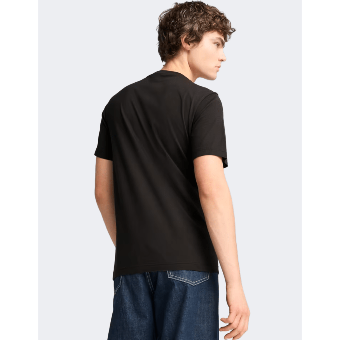 Puma Graphics Mountain Men Lifestyle T-Shirt Black - Medaid