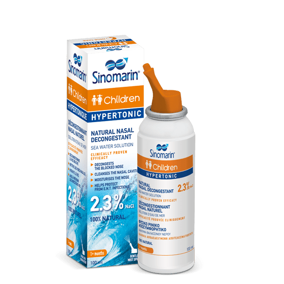 Sinomarin Hypertonic Nasal Spray Children - 100 ml - Medaid