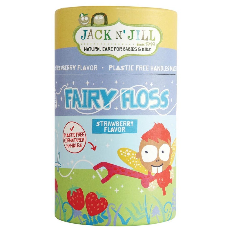 Jack N' Jill - Fairy Floss Strawberry 30 Picks - Medaid International