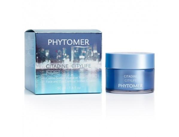Phytomer CityLife Face and Eye Contour Sorbet Cream - Medaid
