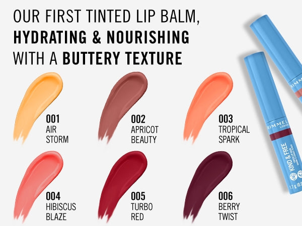Rimmel Kind & Free Tinted Lip Balm - Medaid