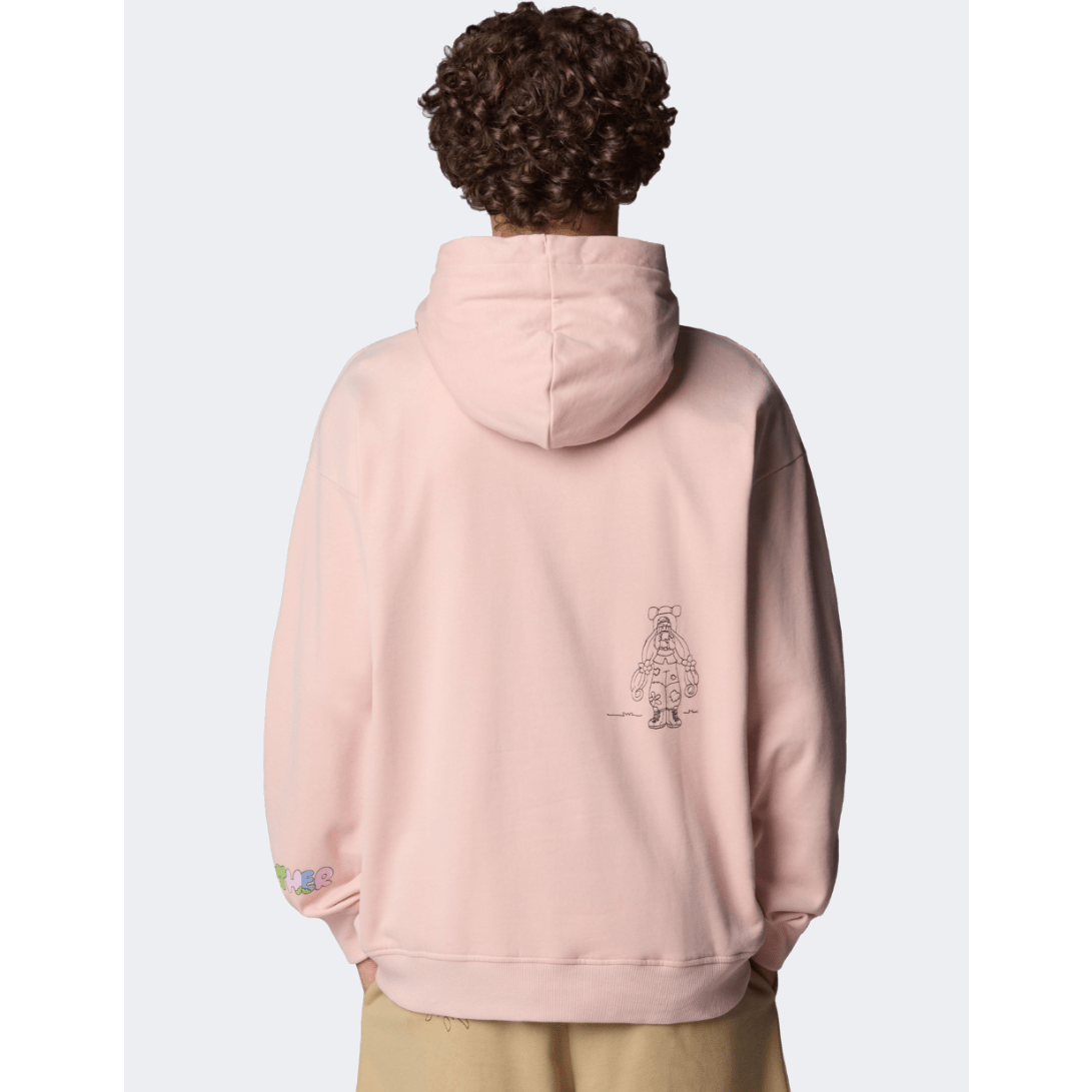 The North Face Mountain Cleanup Oversized Women Lifestyle Hoody Pink Moss - Medaid International