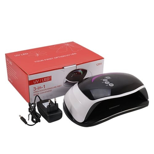 Yterate 008 UV LED 3 in 1 Nail Lamp 128W - Medaid
